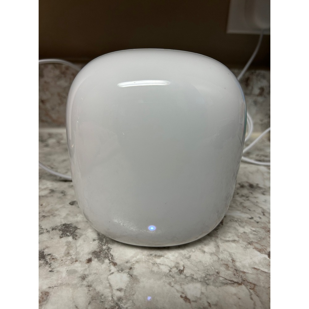 Google Nest Wifi Pro 6E Router White Mesh Internet G6ZUC 2 Port